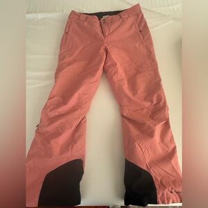 Columbia Pink and Black Snow Pants